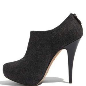 Vince Camuto Jerrell wool heeled bootie
